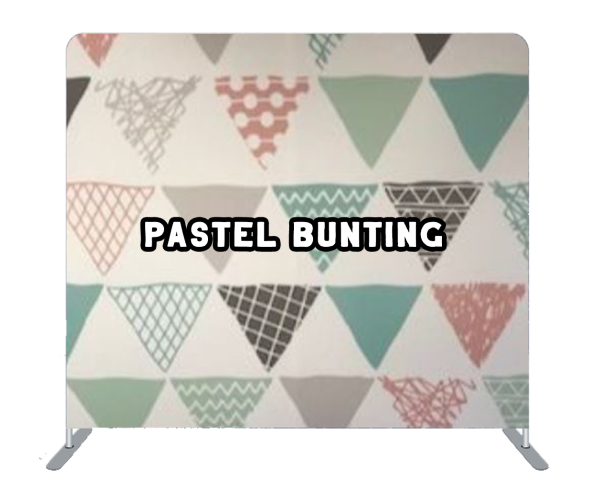 pastel bunting